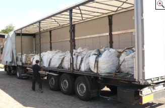 Granitpflaster in Big-Bags