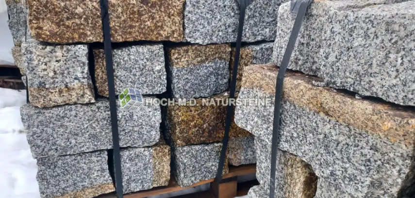 Mauersteine Laban-limo graugelb 20-20-40 cm