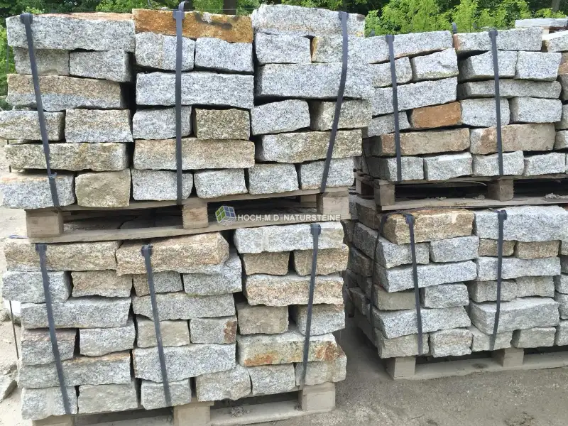 Granit-Mauersteine, Granitsteine