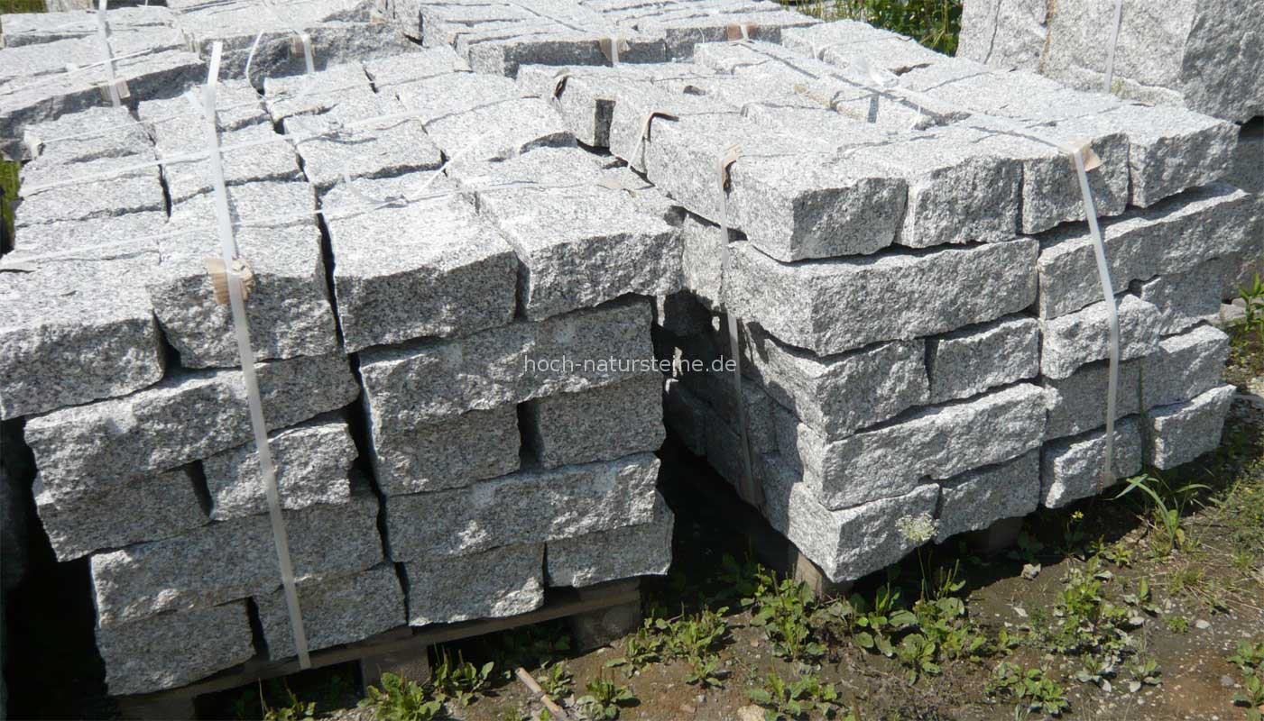 Laban hellgrau Mittelkorn alle Seiten per Hand gespalten