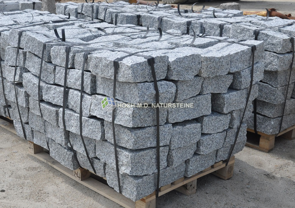 Laban hellgrau Mittelkorn alle Seiten per Hand gespalten