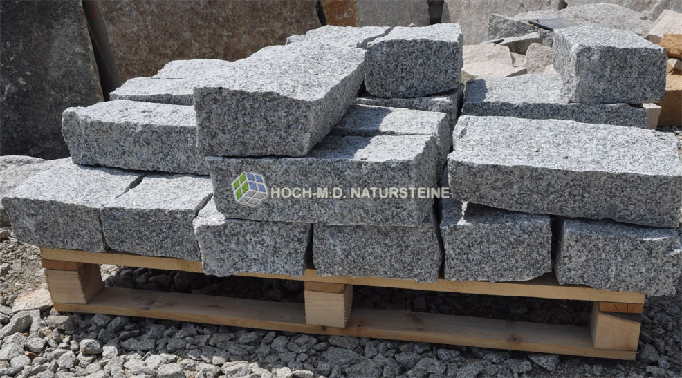 Laban hellgrau Mittelkorn alle Seiten per Hand gespalten