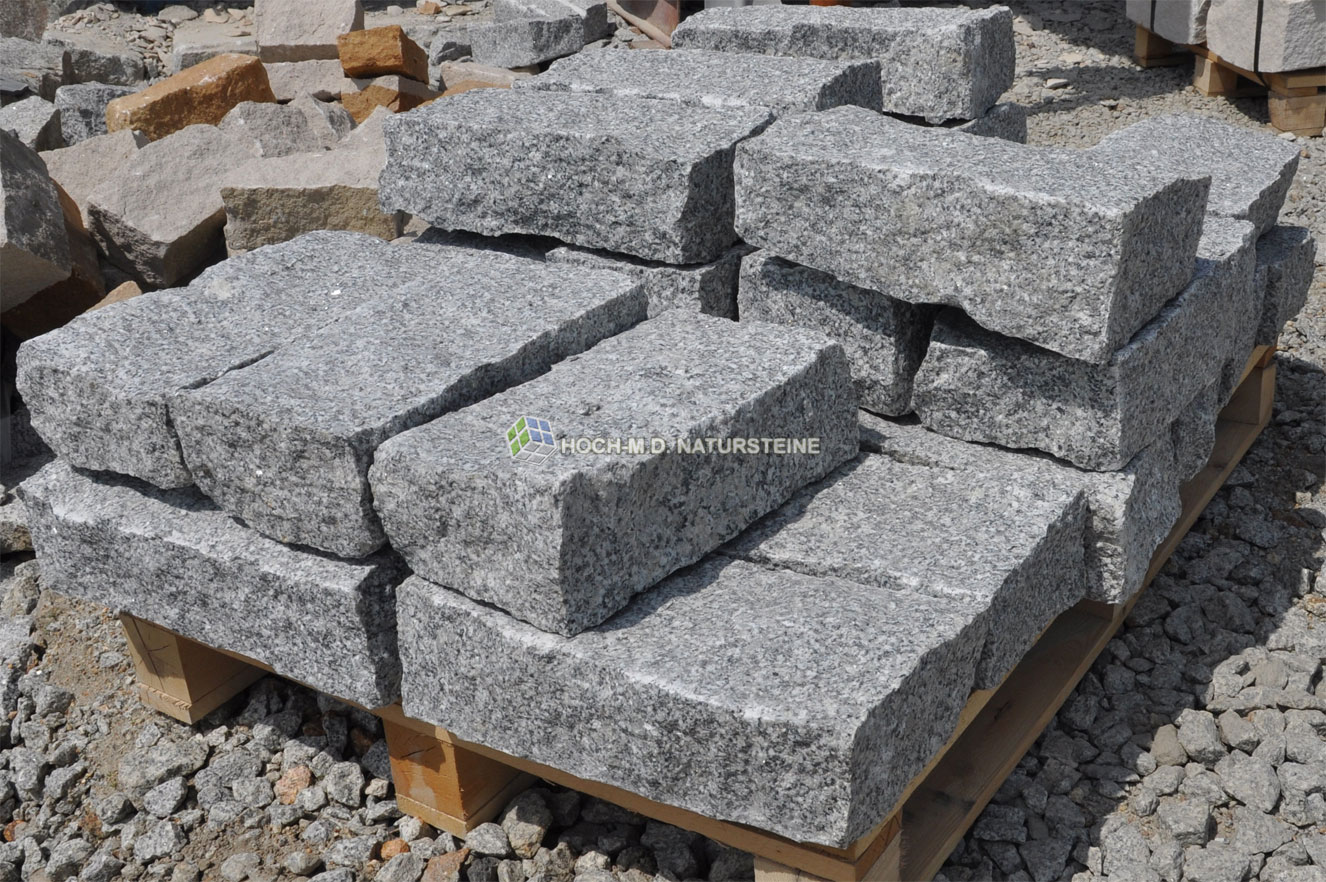 Laban grau Mittelkorn alle Seiten per Hand gespalten