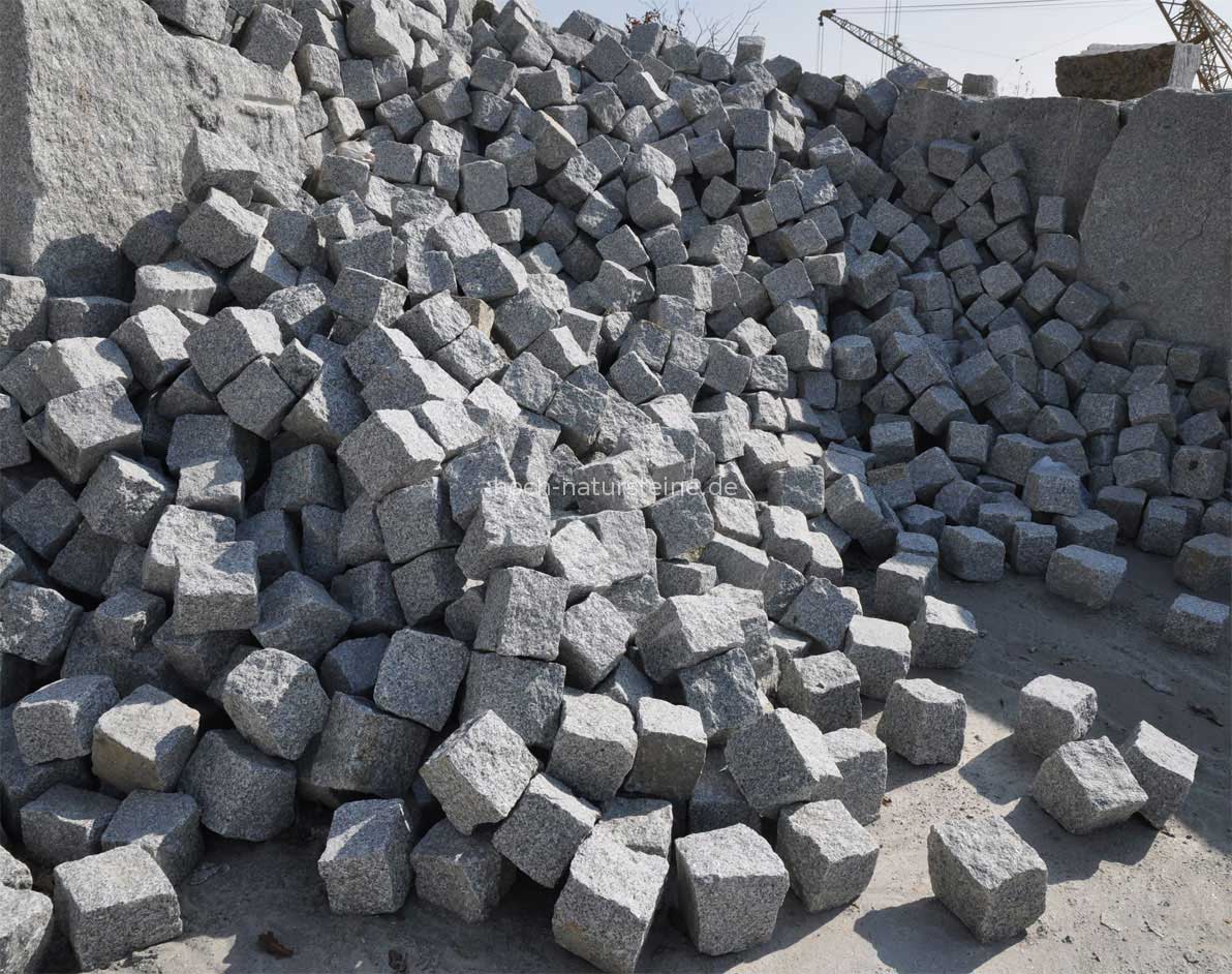 Laban-1 Mittelkorn Granitpflastersteine