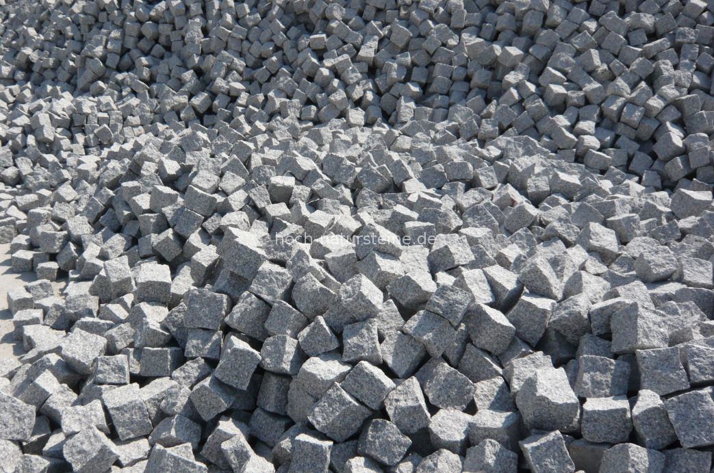 Granitpflastersteine Laban-1 Mittelkorn gespalten