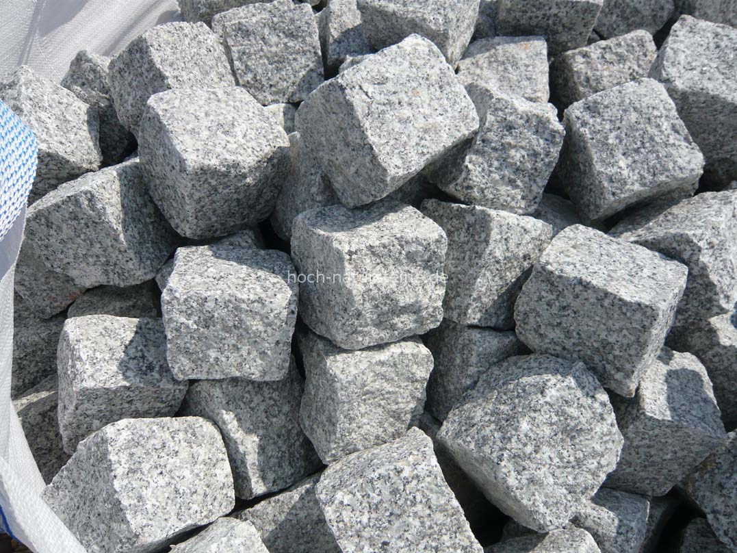 Granitpflastersteine Laban-2 Mittelkorn gespalten 8/11 cm