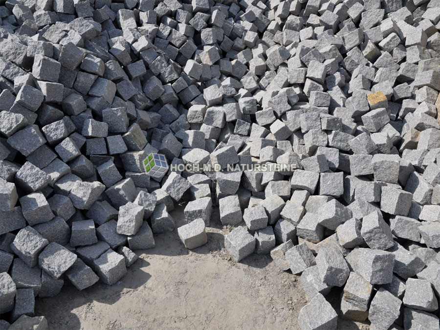 Mirus grau Feinkorn alle Seiten gespalten