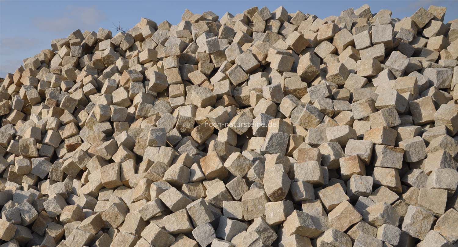 Miod graugelb-gelb Feinkorn alle Seiten gespalten