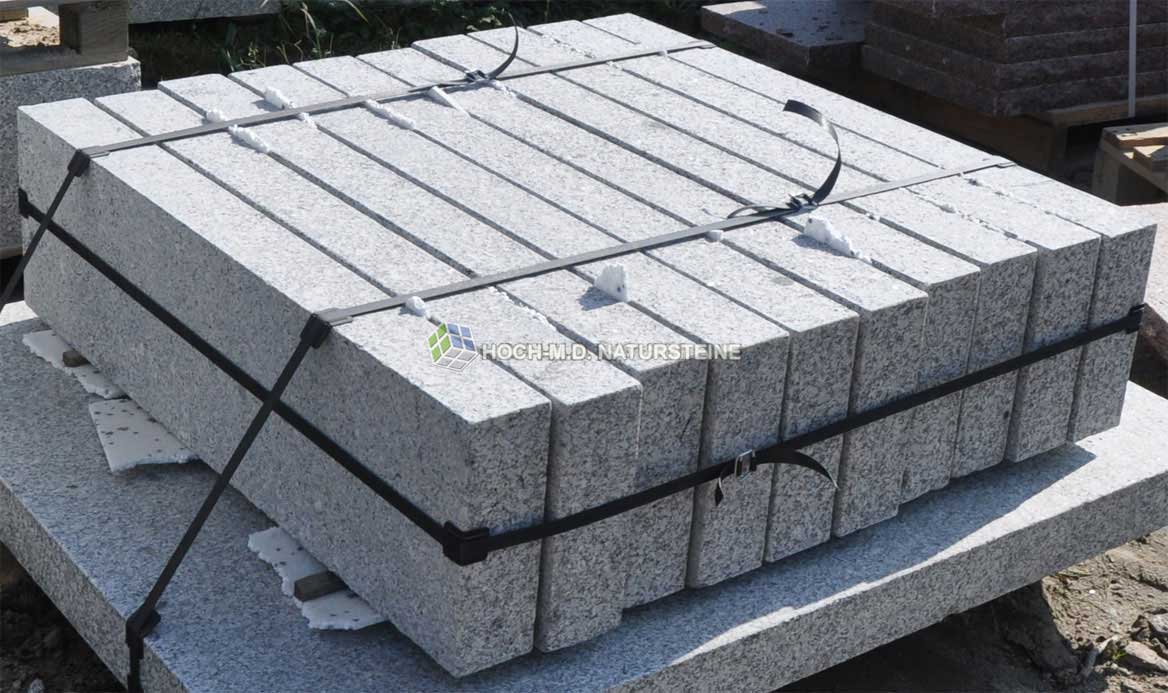 Granitleistensteine, Laban-1/2 gesägte Granitrandsteine