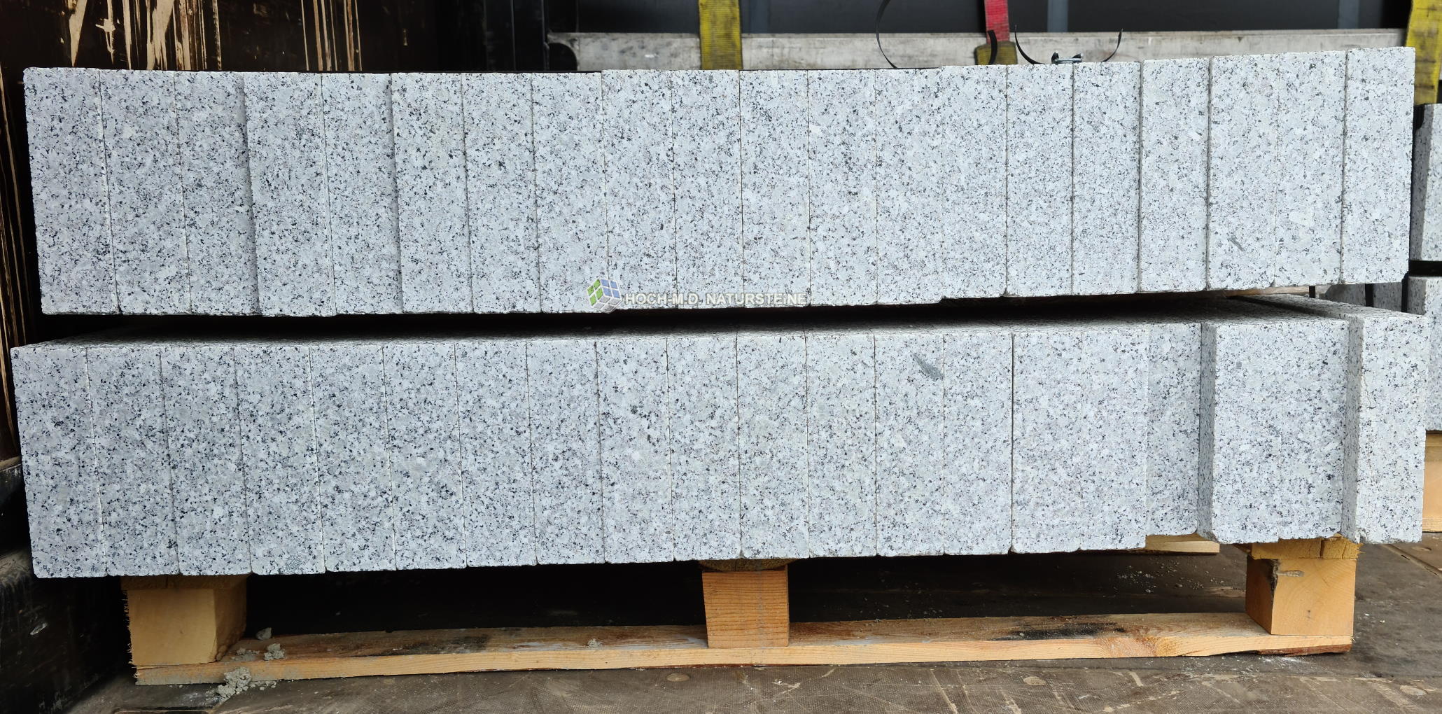 Granitleistensteine, Laban-2 edelgrau gesägte Granitrandsteine