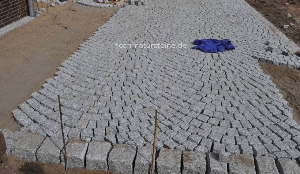 Verlegung Granitpflaster