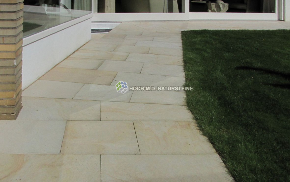 Quarzsandsteinplatten Flavus