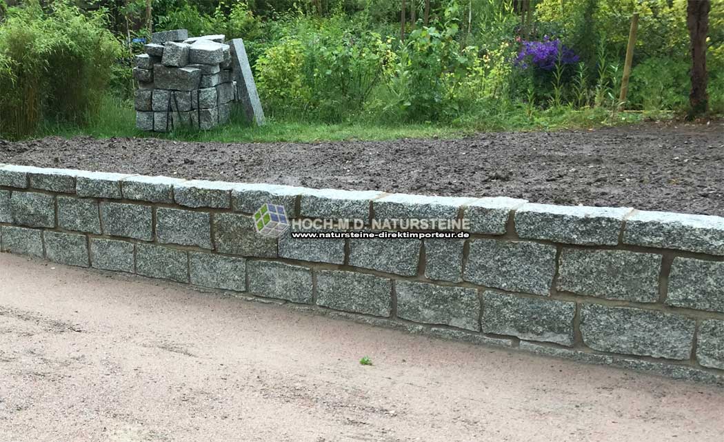 Granitmauersteine Laban-2 20x20x40 cm