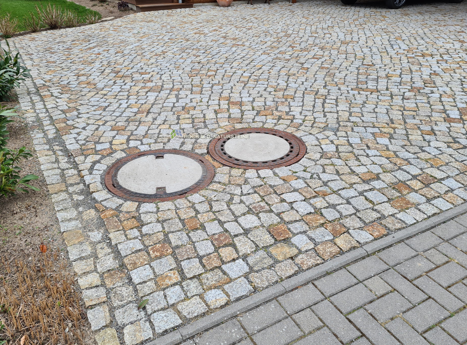 Referenzen, Verlegung Granitpflastersteine Laban-limo