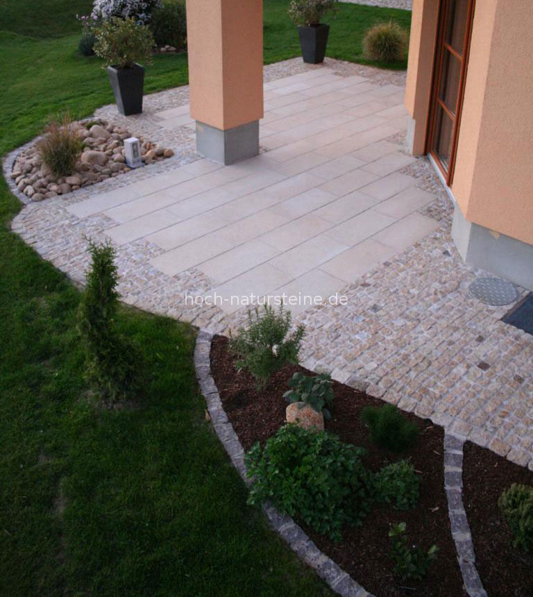 Miod Granit Platten und Pflastersteine, Steinplatten